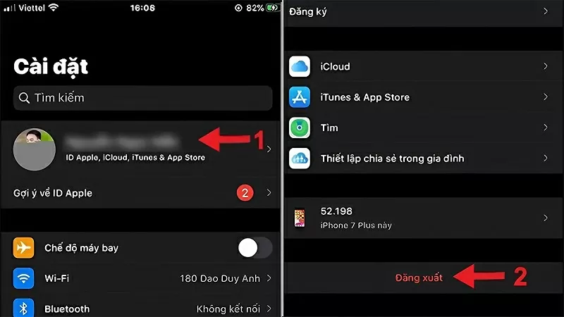 Cách đổi tài khoản iCloud trên iPhone, iPad, macOS nhanh chóng Cách đổi tài khoản iCloud trên iPhone, iPad, macOS nhanh chóng