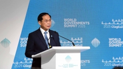 Phó Thủ tướng Bùi Thanh Sơn tham dự và phát biểu tại Hội nghị thượng đỉnh Chính phủ Thế giới 2025