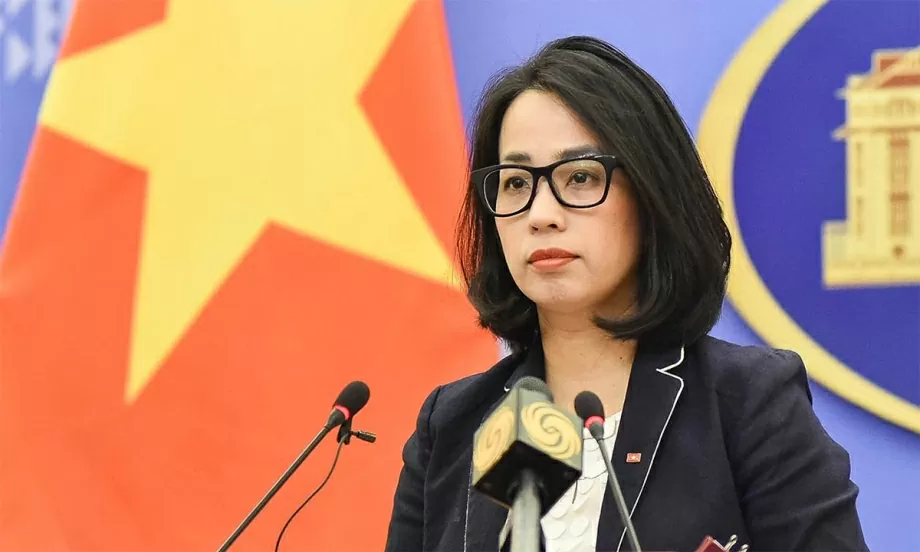 Spokeswoman of the Ministry of Foreign Affairs Pham Thu Hang