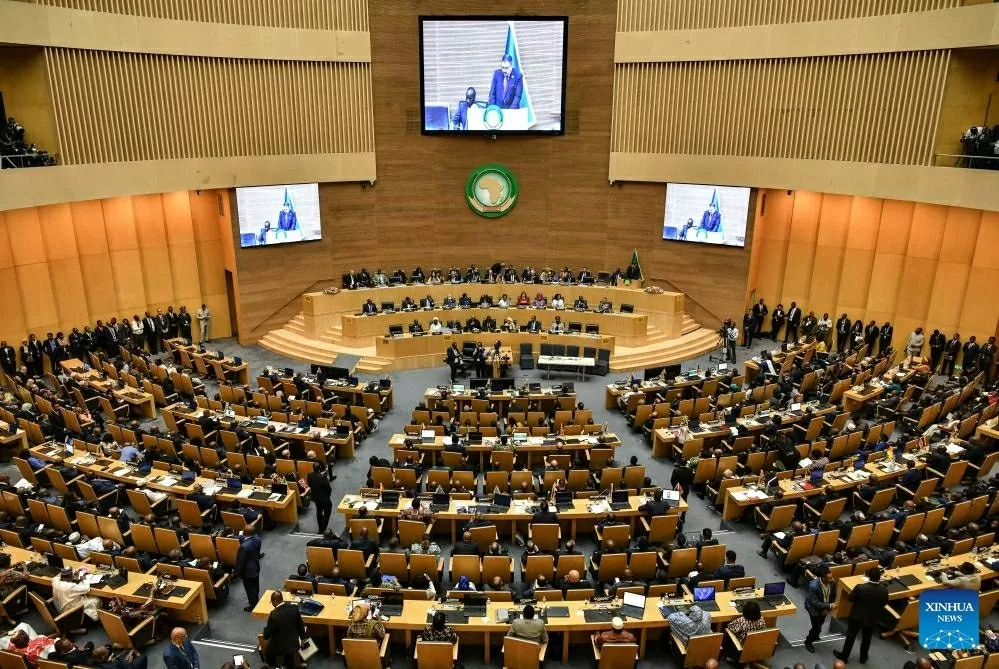 Hội nghị thượng đỉnh AU diễn ra trong hai ngày 15-16/2 tại trụ sở AU ở Addis Ababa, thủ đô của Ethiopia. (Nguồn: THX)