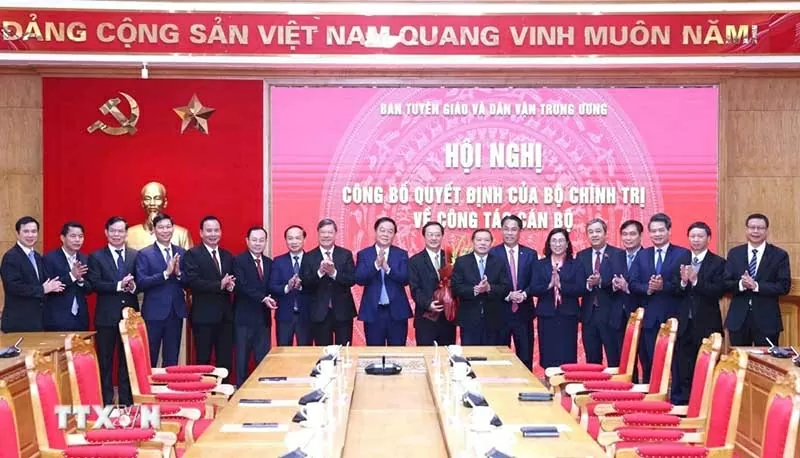 Ông Huỳnh Thành Đạt giữ chức Phó Trưởng ban Tuyên giáo và Dân vận Trung ương Ông Huỳnh Thành Đạt giữ chức Phó Trưởng ban Tuyên giáo và Dân vận Trung ương