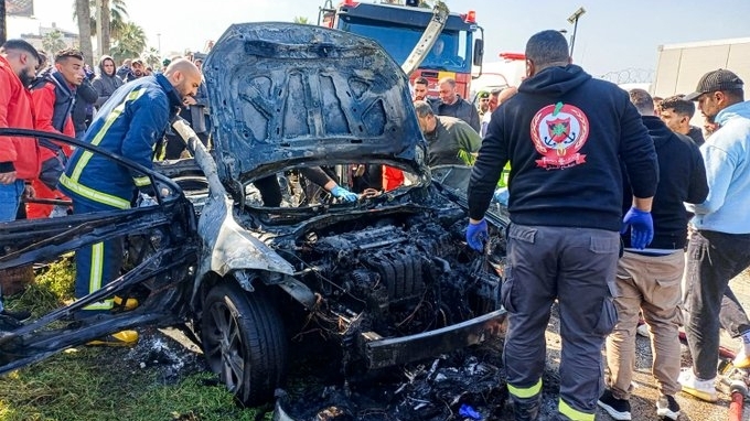 Ngay trước hạn chót rút quân ở Lebanon, Israel không kích khiến một chỉ huy Hamas tử vong