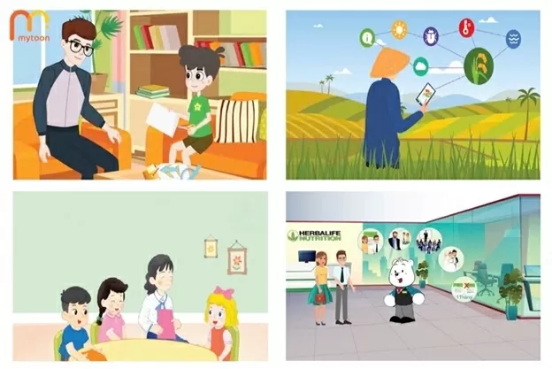 Hoạt hình 2D - Định hình tương lai nội dung số trong mọi lĩnh vực của doanh nghiệp Hoạt hình 2D - Định hình tương lai nội dung số trong mọi lĩnh vực của doanh nghiệp