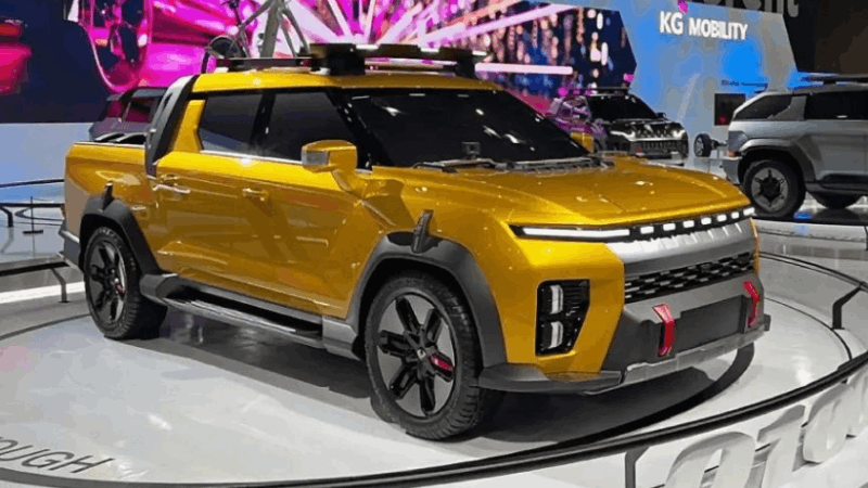 KG Mobility ra mắt bán tải điện Musso EV đầu tiên tại Hàn Quốc KG Mobility ra mắt bán tải điện Musso EV đầu tiên tại Hàn Quốc