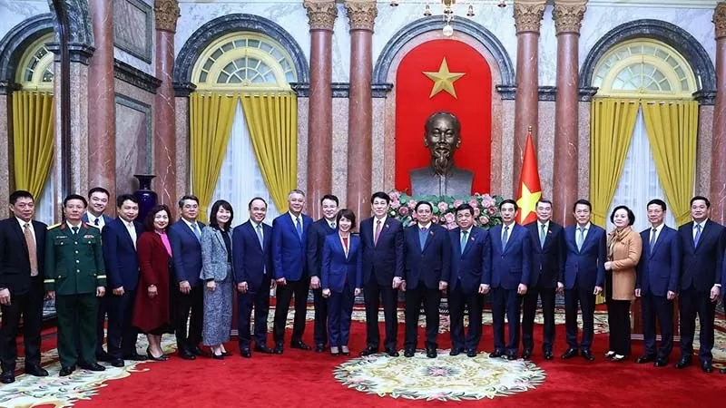 Chủ tịch nước Lương Cường trao quyết định bổ nhiệm Phó Thủ tướng và Bộ trưởng Chủ tịch nước Lương Cường trao quyết định bổ nhiệm Phó Thủ tướng và Bộ trưởng