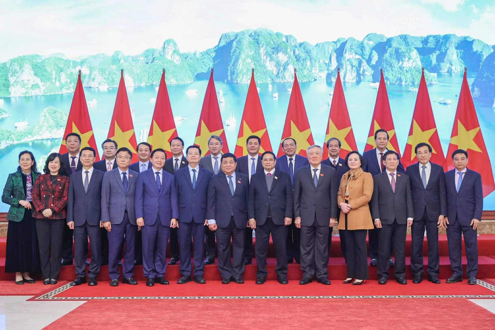 Thủ tướng Phạm Minh Chính giao nhiệm vụ cho các thành viên Chính phủ mới được bổ nhiệm Thủ tướng Phạm Minh Chính giao nhiệm vụ cho các thành viên Chính phủ mới được bổ nhiệm