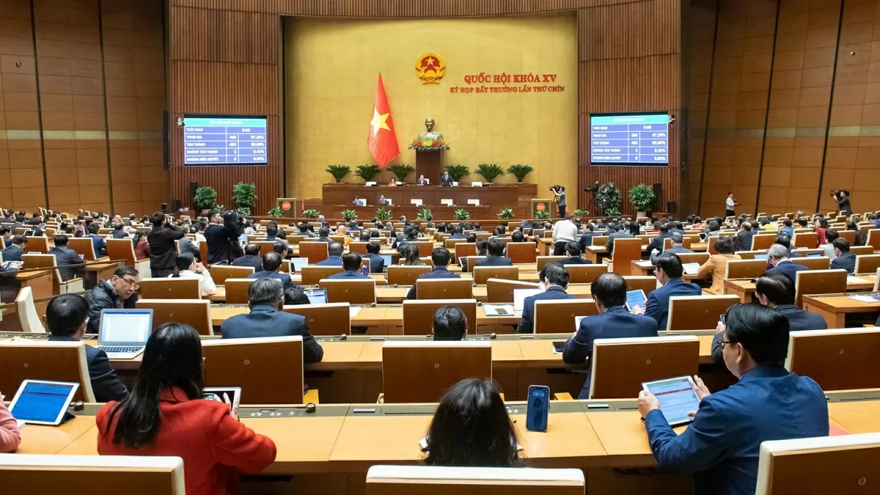 Quốc hội đã biểu quyết thông qua Luật Tổ chức Chính phủ (sửa đổi) Quốc hội đã biểu quyết thông qua Luật Tổ chức Chính phủ (sửa đổi)