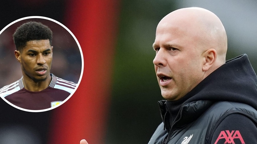 HLV Arne Slot tiết lộ điều ấn tượng nhất về tiền đạo Marcus Rashford