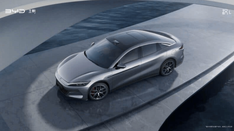 Cận cảnh xe Sedan điện BYD Han L phiên bản động cơ đôi 4WD