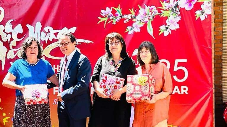 Đại sứ quán Việt Nam tại Chile tổ chức đón Tết cổ truyền Xuân Ất Tỵ 2025