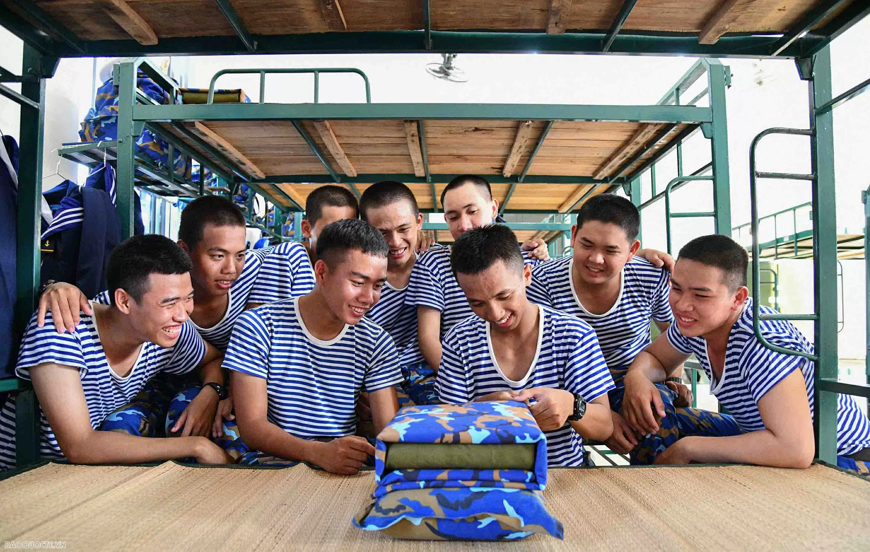 Một ngày của các chiến sĩ mới nhập ngũ Một ngày của các chiến sĩ mới nhập ngũ