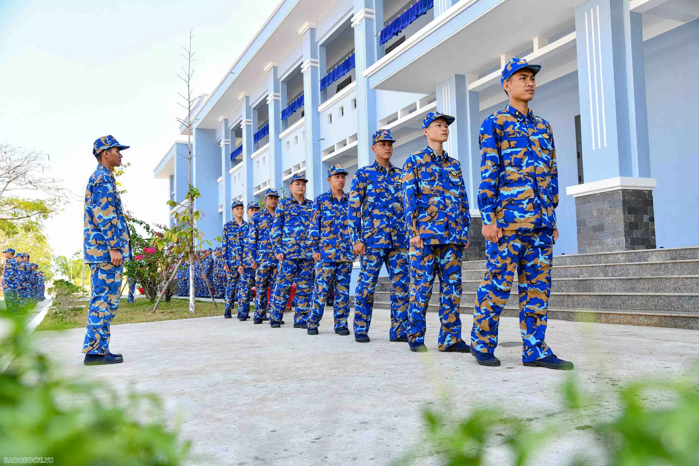 Những ngày đầu trong quân ngũ của chiến sĩ mới Những ngày đầu trong quân ngũ của các chiến sĩ mới