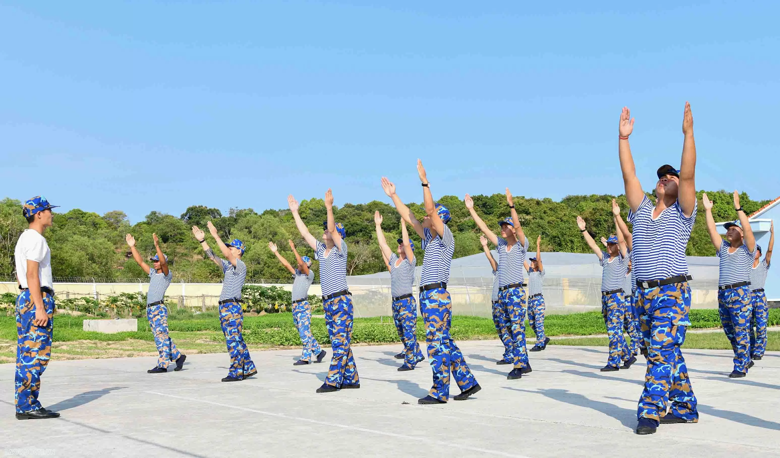 Một ngày của các chiến sĩ mới nhập ngũ