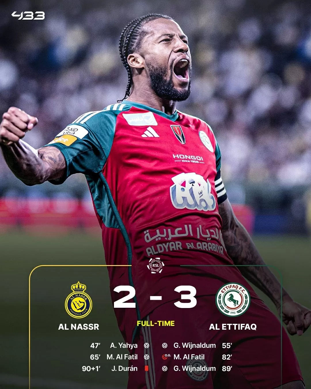  Wijnaldum gieo sầu cho Al Nassr. (Nguồn: 433)