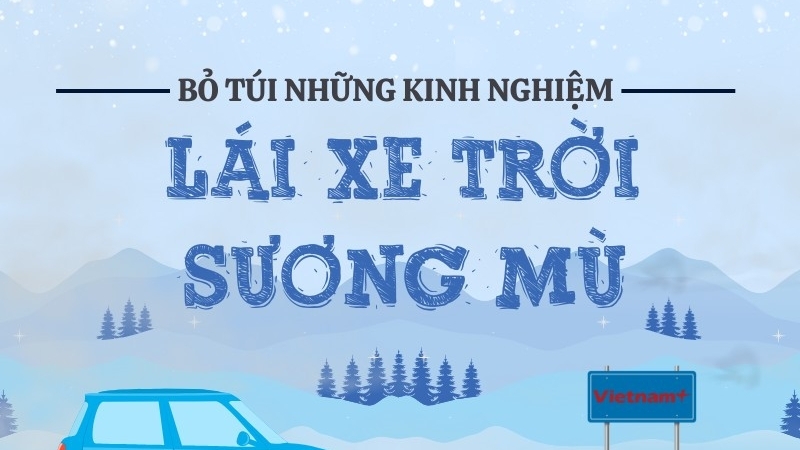 Nhiều kinh nghiệm mà tài xế cần 'bỏ túi' trong thời tiết sương mù