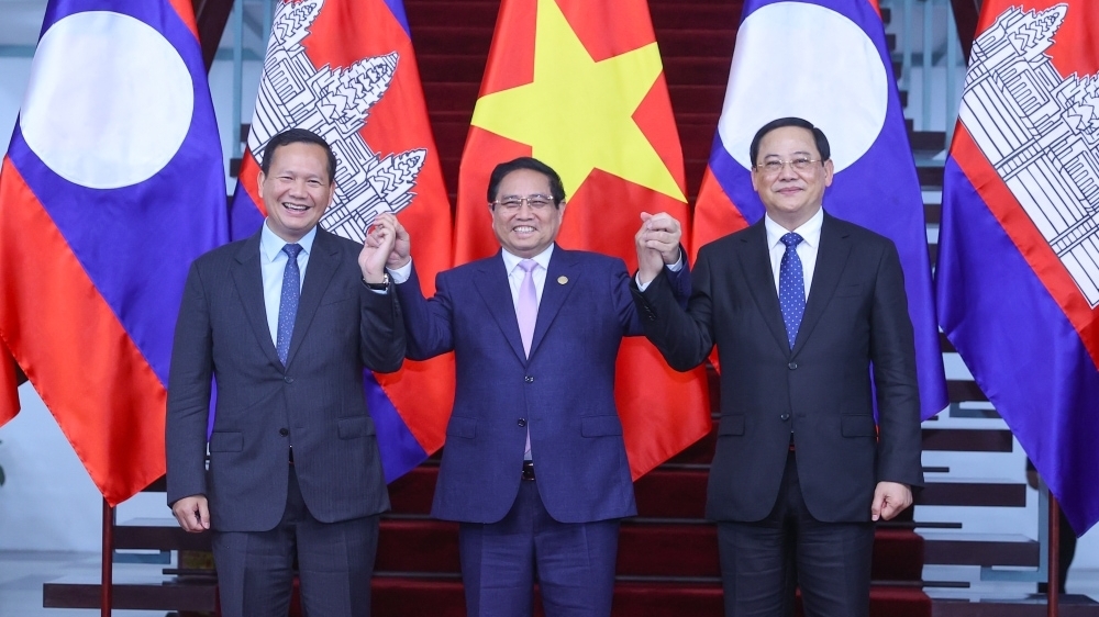 Thủ tướng Việt Nam, Lào, Campuchia họp triển khai Kết luận Cuộc gặp giữa ba Người đứng đầu ba Đảng