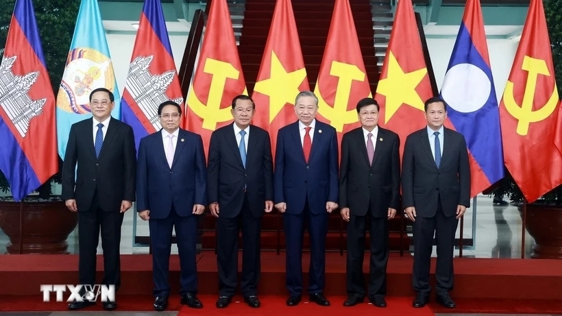 Tăng cường đoàn kết, gia tăng hiệu quả hợp tác, kết nối Việt Nam-Lào-Campuchia