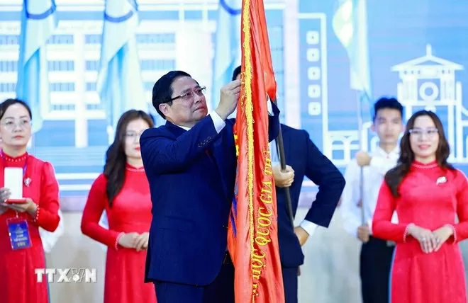 Thủ tướng Phạm Minh Chính dự Lễ kỷ niệm 30 năm thành lập Đại học Quốc gia Thành phố Hồ Chí Minh. Thủ tướng Phạm Minh Chính dự Lễ kỷ niệm 30 năm thành lập Đại học Quốc gia Thành phố Hồ Chí Minh.