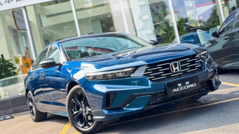 Honda Accord phiên bản nâng cấp ra mắt tại Trung Quốc
