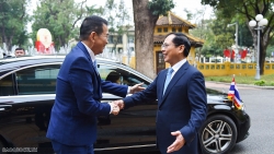 Phó Thủ tướng, Bộ trưởng Ngoại giao Bùi Thanh Sơn đón, hội đàm với Bộ trưởng Ngoại giao Thái Lan Maris Sangiampongsa
