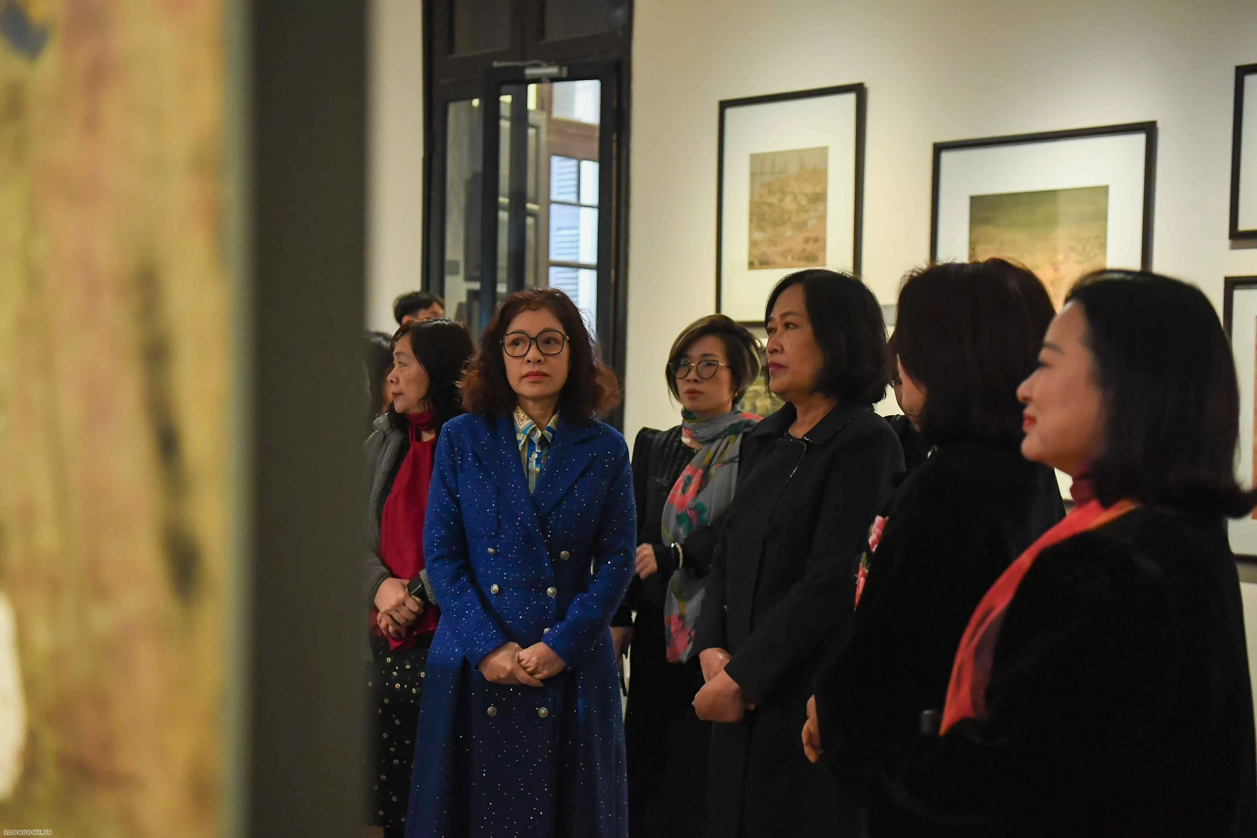 Phu nhân Bộ trưởng Ngoại giao Việt Nam và Thái Lan tham quan Bảo tàng Mỹ thuật Phu nhân Bộ trưởng Ngoại giao Việt Nam và Thái Lan tham quan Bảo tàng Mỹ thuật