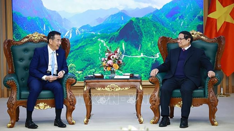 Thủ tướng Phạm Minh Chính tiếp Bộ trưởng Ngoại giao Thái Lan