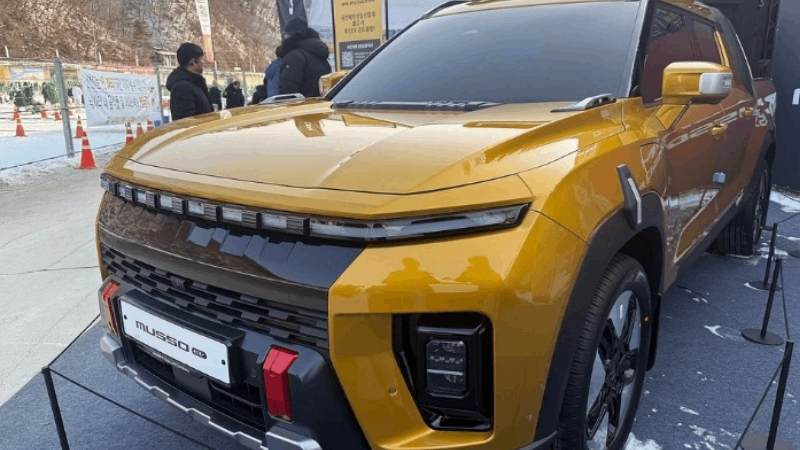 KGM Mobility ra mắt xe bán tải điện Musso EV tại Hàn Quốc, có giá từ 855 triệu đồng KGM Mobility ra mắt xe bán tải điện Musso EV tại Hàn Quốc, có giá từ 855 triệu đồng