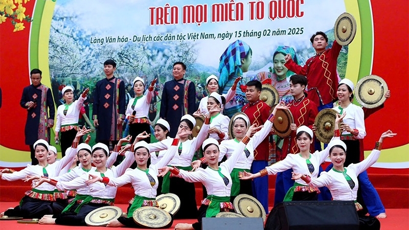 Những hình ảnh ấn tượng tại "Ngày hội Sắc Xuân trên mọi miền Tổ quốc" năm 2025