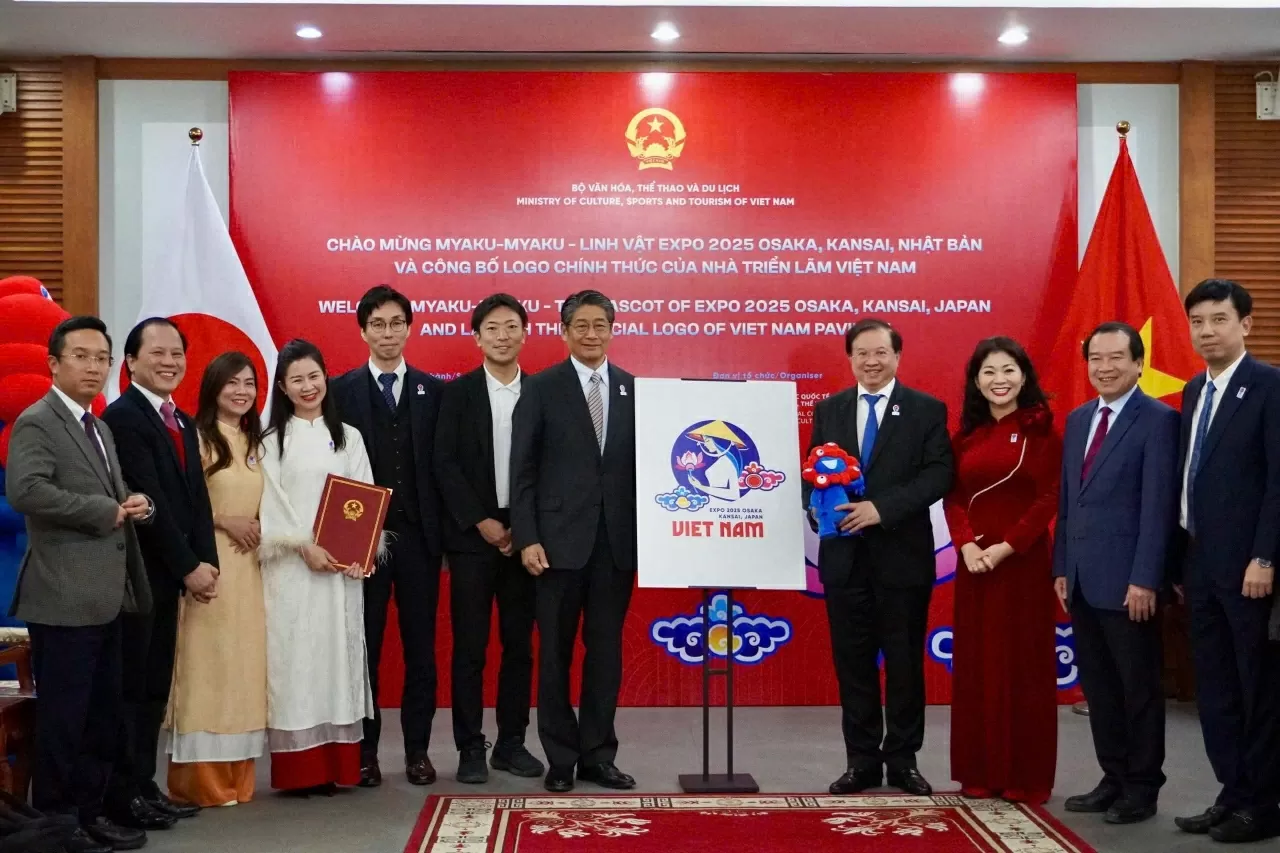 EXPO 2025 Osaka: Ra mắt logo chính thức của Nhà triển lãm Việt Nam EXPO 2025 Osaka: Ra mắt logo chính thức của Nhà triển lãm Việt Nam