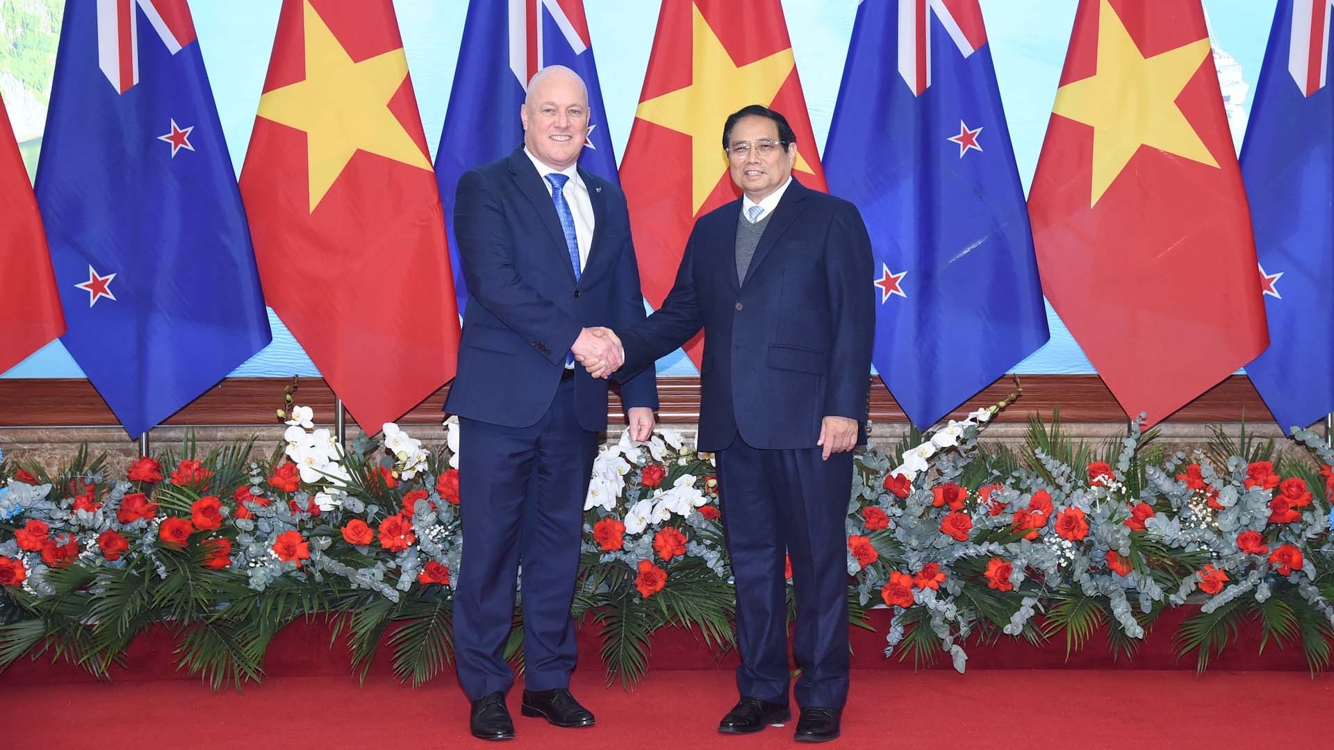 Tuyên bố chung về việc nâng cấp quan hệ Việt Nam-New Zealand lên Đối tác chiến lược toàn diện