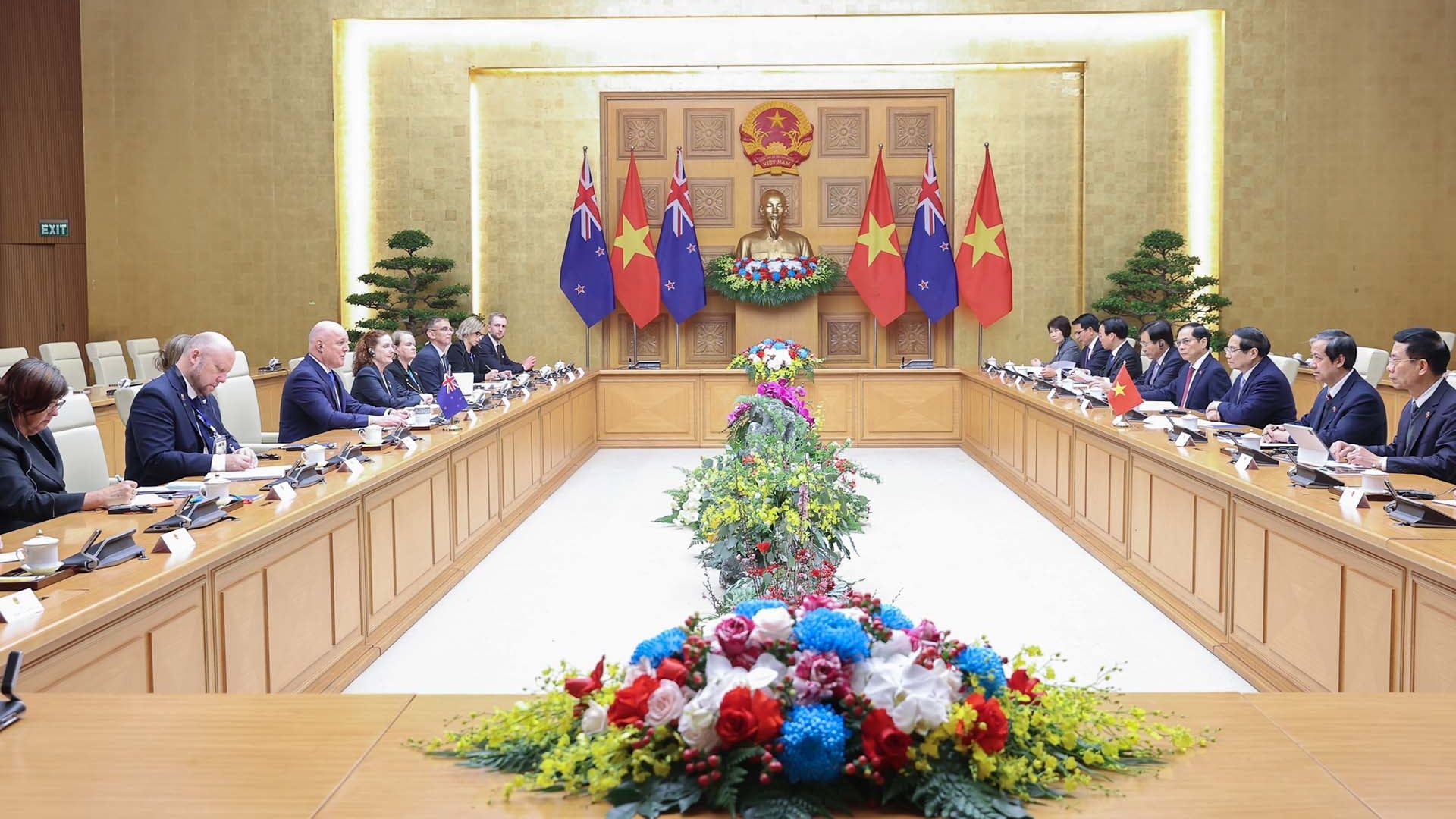 Việt Nam-New Zealand nhất trí nâng cấp quan hệ lên Đối tác chiến lược toàn diện