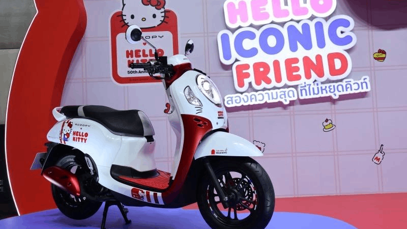 Honda Scoopy Hello Kitty - phiên bản giới hạn đã có mặt tại Việt Nam Honda Scoopy Hello Kitty - phiên bản giới hạn đã có mặt tại Việt Nam