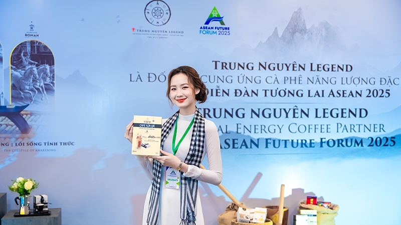 Dấu ấn đặc biệt của Trung Nguyên Legend tại Diễn đàn Tương lai ASEAN 2025