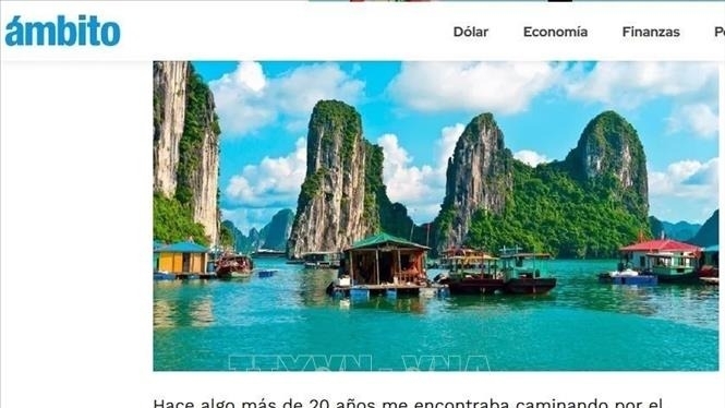 Vẻ đẹp của đất nước, con người, văn hóa Việt Nam gây ấn tượng với các nhà báo Argentina và Uruguay