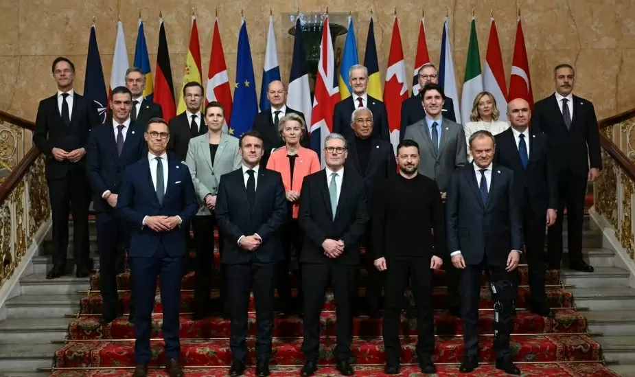 Thủ tướng Anh Keir Starmer chủ trì Hội nghị thượng đỉnh về hòa bình Ukraine tại Lancaster House, thủ đô London ngày 2/3/2025. (Nguồn: EAP) Thủ tướng Anh Keir Starmer chủ trì Hội nghị thượng đỉnh về hòa bình Ukraine tại Lancaster House, thủ đô London ngày 2/3/2025. (Nguồn: EAP)