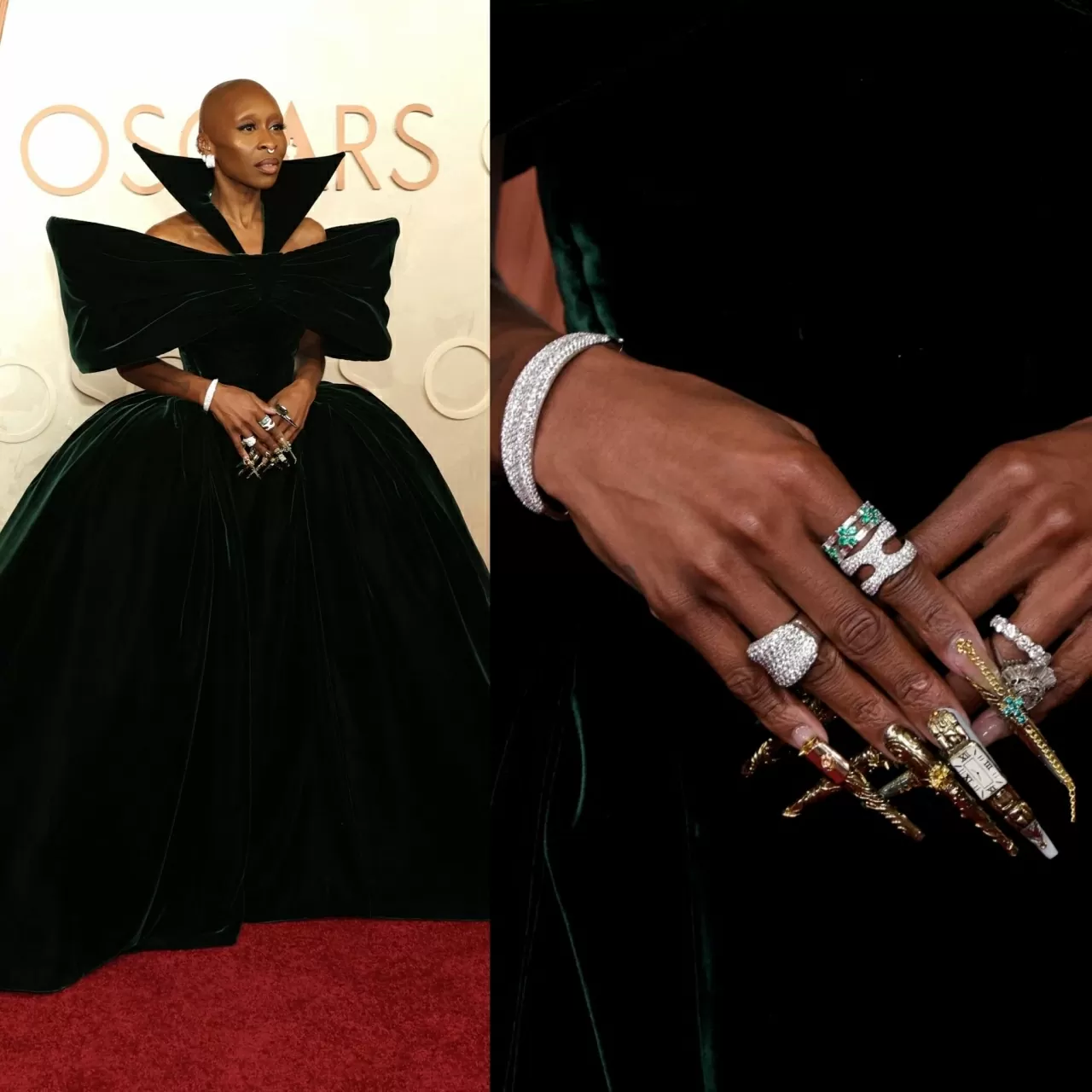 Những bộ váy đẹp nhất thảm đỏ Oscar 2025