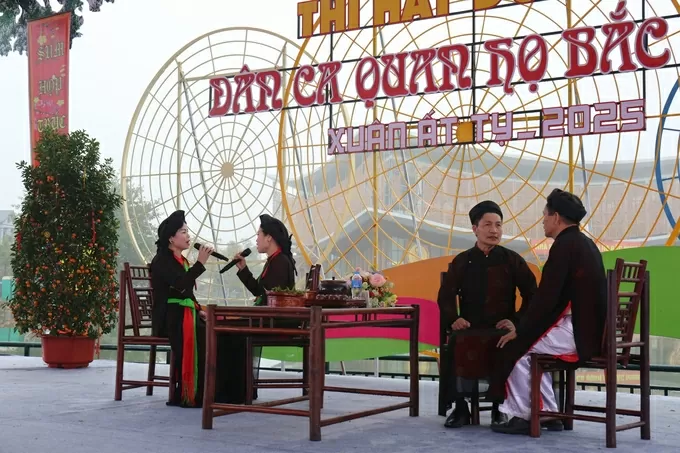 Hội thi Dân ca Quan họ Bắc Ninh Xuân Ất Tỵ 2025: Để Di sản trường tồn và lan tỏa Hội thi Dân ca Quan họ Bắc Ninh Xuân Ất Tỵ 2025: Để Di sản trường tồn và lan tỏa