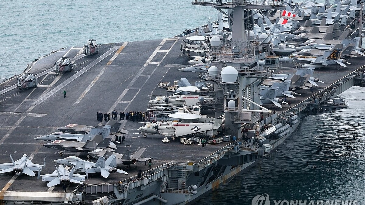 Tàu sân bay Mỹ thăm Hàn Quốc khiến Triều Tiên nổi giận, tuyên bố Washington đang 'tạo lý do' để Bình Nhưỡng hành động