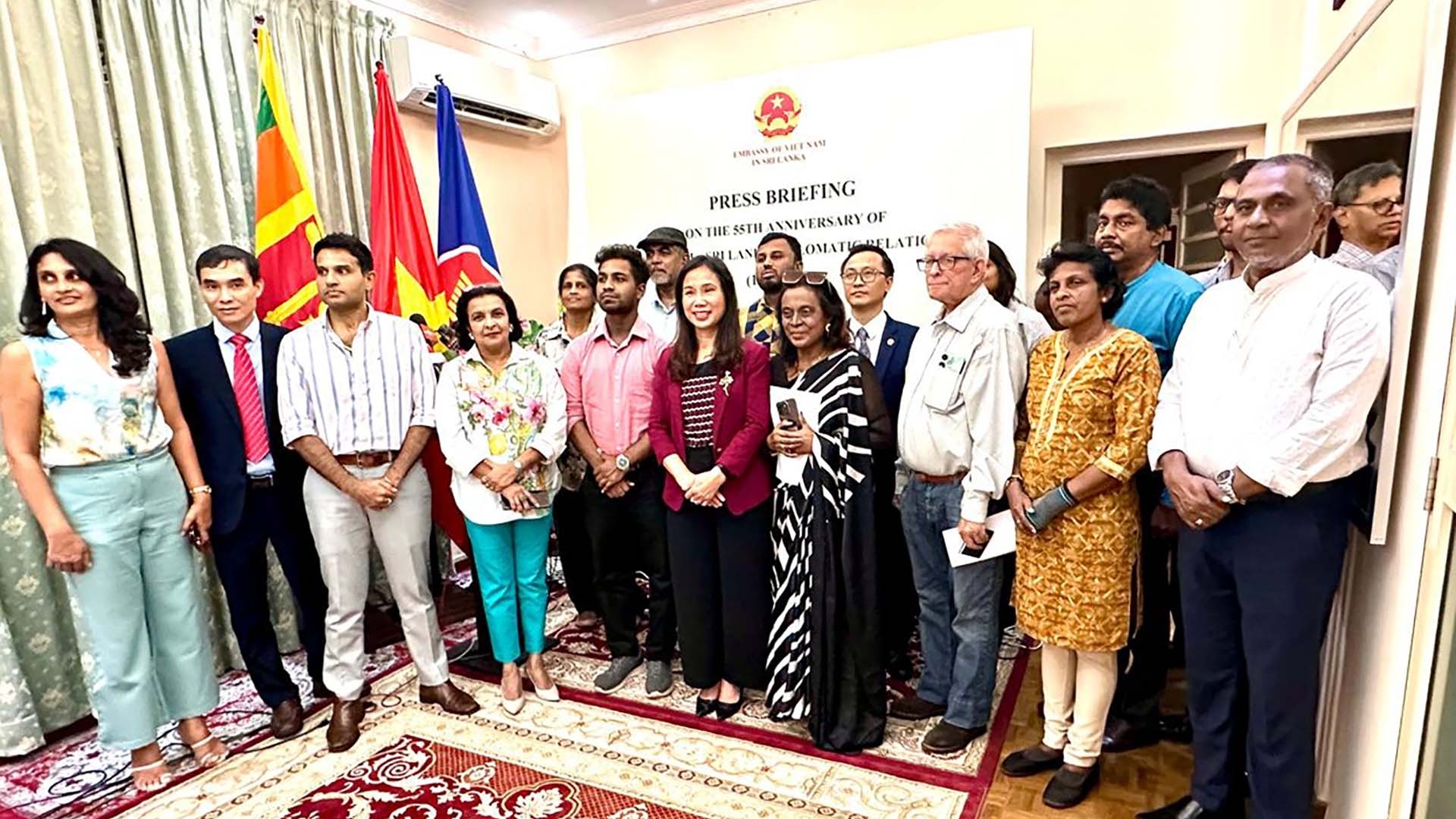 Đại sứ quán Việt Nam công bố chuỗi sự kiện kỷ niệm 55 năm quan hệ ngoại giao Việt Nam-Sri Lanka