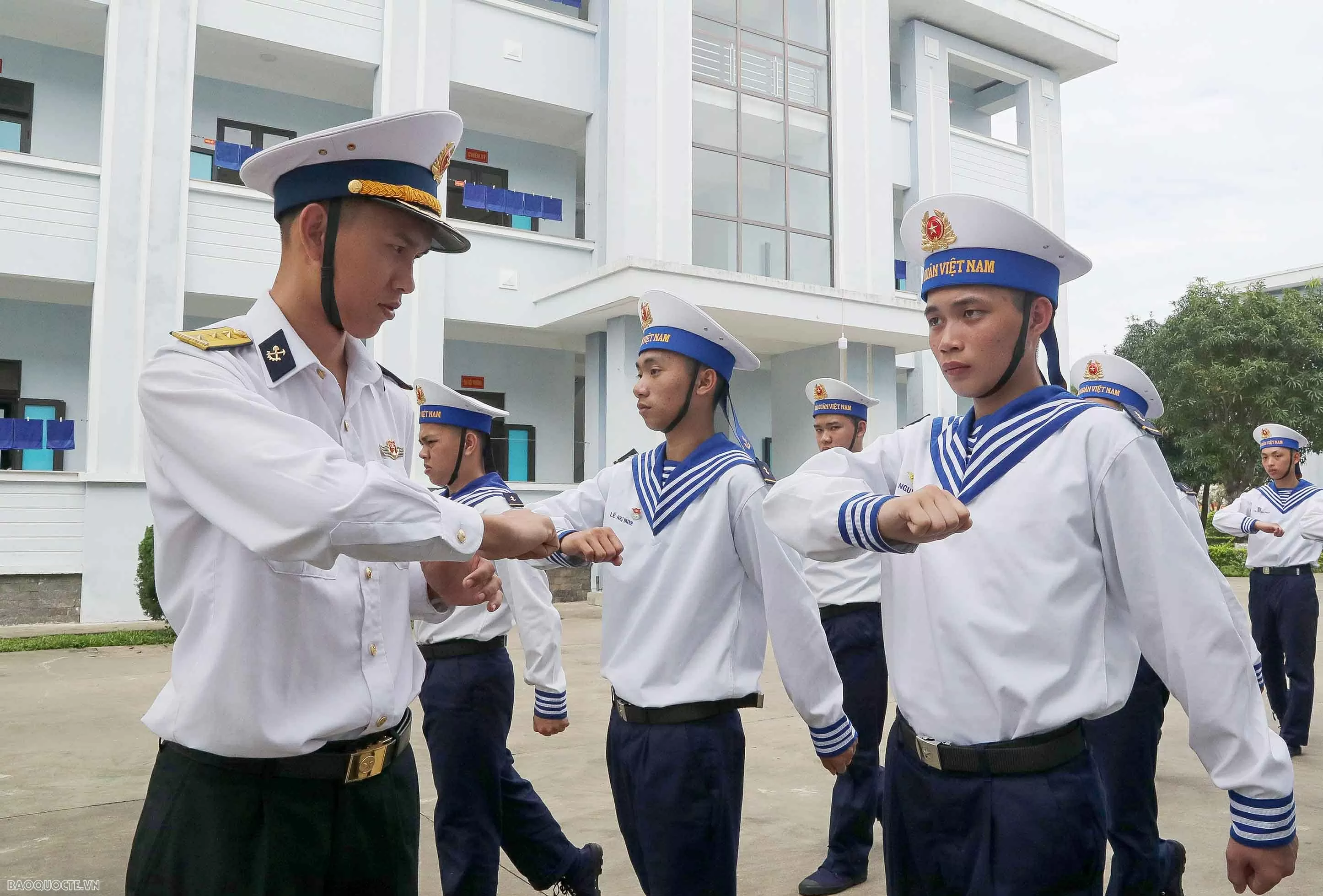 Một ngày của các chiến sĩ mới nhập ngũ Một ngày của các chiến sĩ mới nhập ngũ