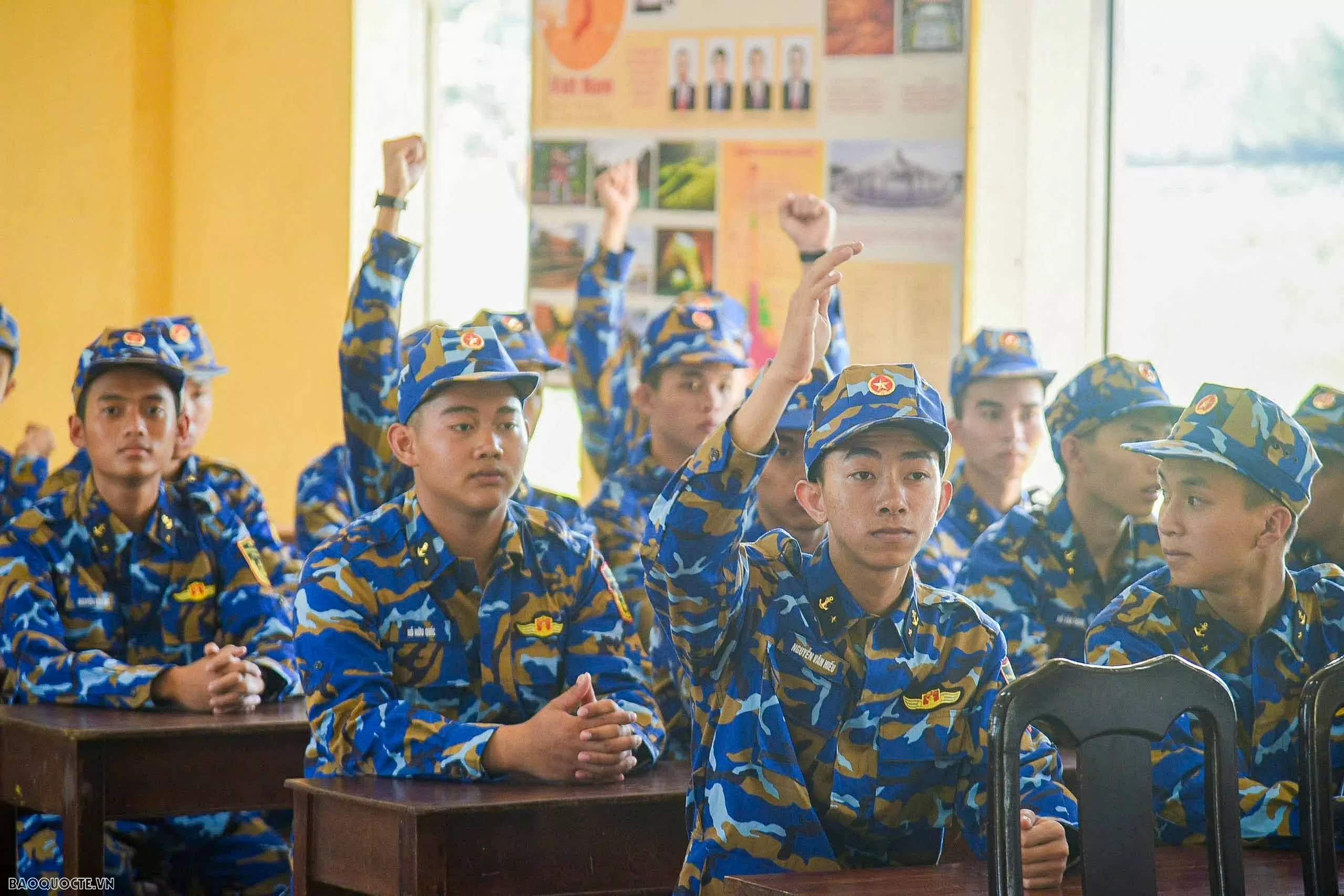 Một ngày của các chiến sĩ mới nhập ngũ