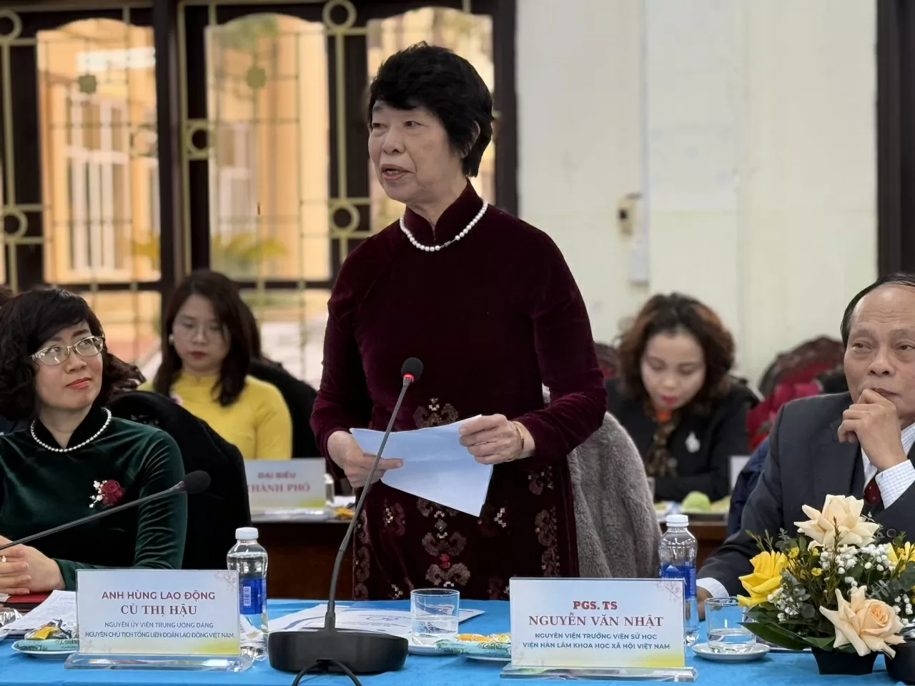 Hội thảo ‘Phong trào Phụ nữ Ba đảm đang - Giá trị lịch sử và thời đại’ Hội thảo ‘Phong trào Phụ nữ Ba đảm đang - Giá trị lịch sử và thời đại’