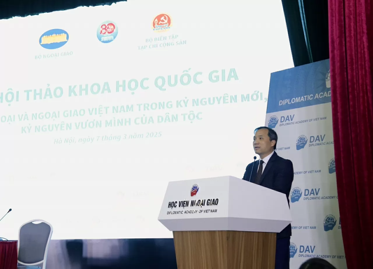 Khai mạc Hội thảo quốc gia 'Đối ngoại và ngoại giao Việt Nam trong kỷ nguyên mới, Kỷ nguyên vươn mình của dân tộc' Khai mạc Hội thảo quốc gia 'Đối ngoại và ngoại giao Việt Nam trong kỷ nguyên mới, Kỷ nguyên vươn mình của dân tộc'