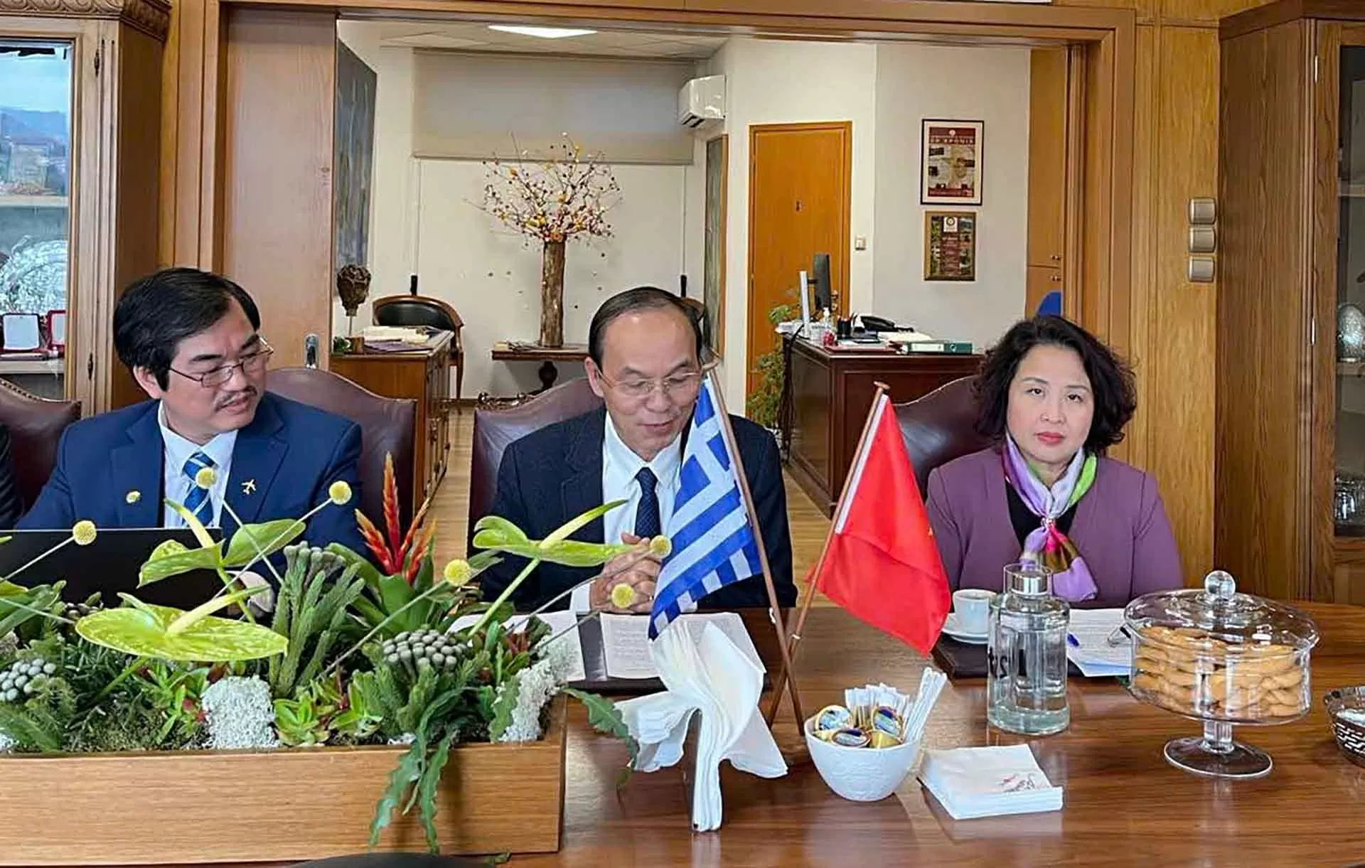 Thúc đẩy hợp tác giữa Đại học Thủy lợi với các trường đại học của Hy Lạp Thúc đẩy hợp tác giữa Đại học Thủy lợi với các trường đại học của Hy Lạp