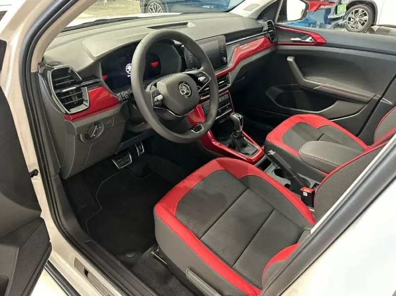 Nội thất của Skoda Kushaq được bố trí theo phong cách gọn gàng và tối giản Nội thất của Skoda Kushaq được bố trí theo phong cách gọn gàng và tối giản