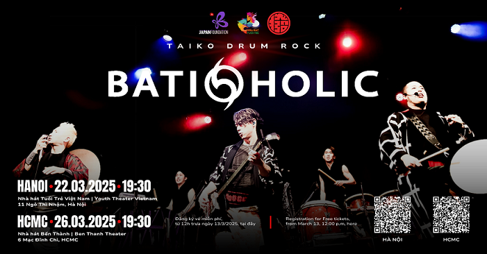 Nhóm nhạc Bati-Holic trở lại Việt Nam sau 10 năm Nhóm nhạc Bati-Holic trở lại Việt Nam sau 10 năm