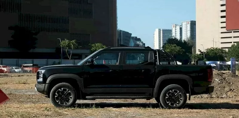 BYD Shark 6 2025 sở hữu kích thước khá lớn khá BYD Shark 6 2025 sở hữu kích thước khá lớn khá