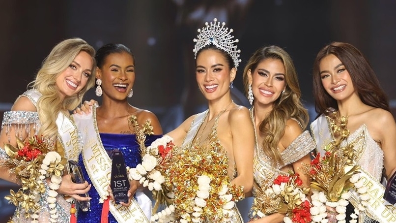 Như Vân đăng quang Hoa hậu toàn cầu 2025