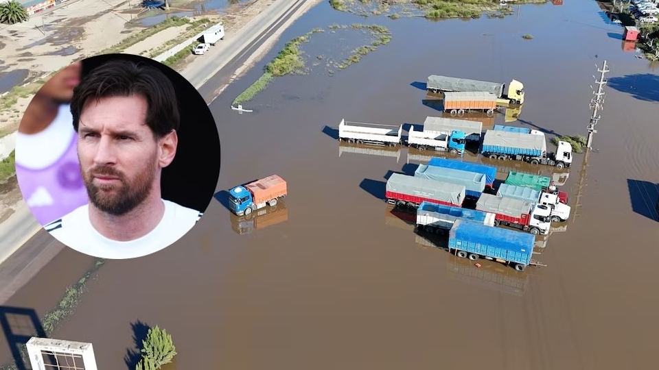 Messi gửi lời chia buồn đến các nạn nhân lũ lụt tại Bahia Blanca