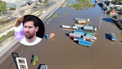 Messi gửi lời chia buồn đến các nạn nhân lũ lụt tại Bahia Blanca